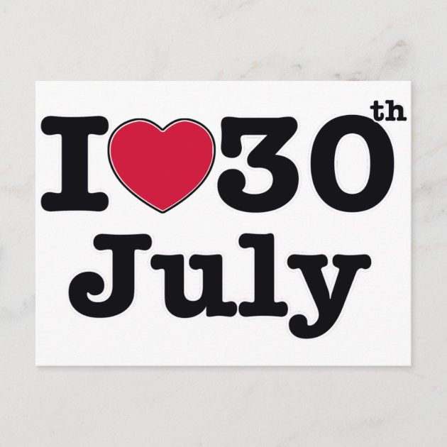 30th july my day of birthday postcard - 18206 Reviews